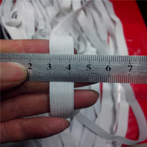 Huacheng stock 1.2 cm black and white thin hook elastics Huacheng stock 1.2 cm black and white thin hook elastics