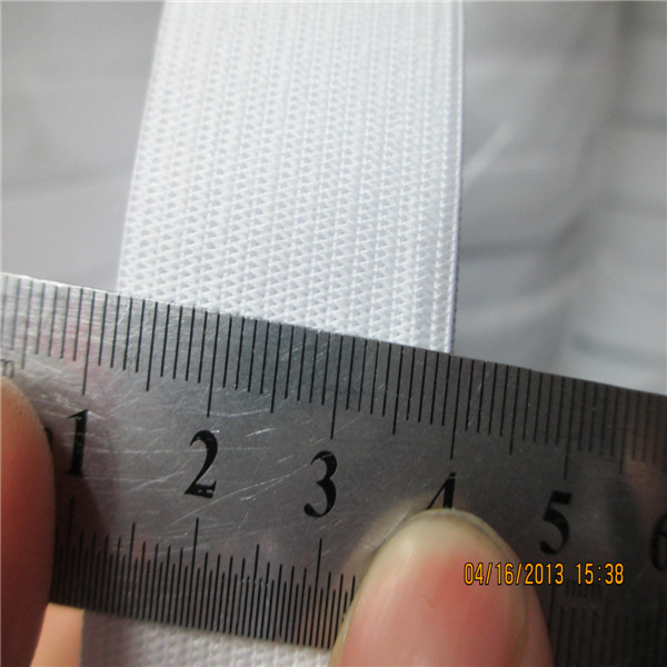 Huacheng stock 1.2 cm black and white thin hook elastics Huacheng stock 1.2 cm black and white thin hook elastics