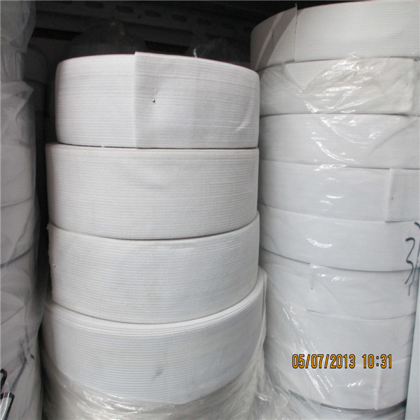 Huacheng stock 1.2 cm black and white thin hook elastics Huacheng stock 1.2 cm black and white thin hook elastics