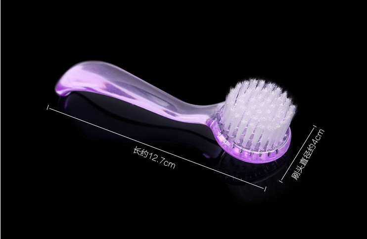 Nail round head with cap Nail brush Nail handle dust cleaning brush tool Nail brush wholesale