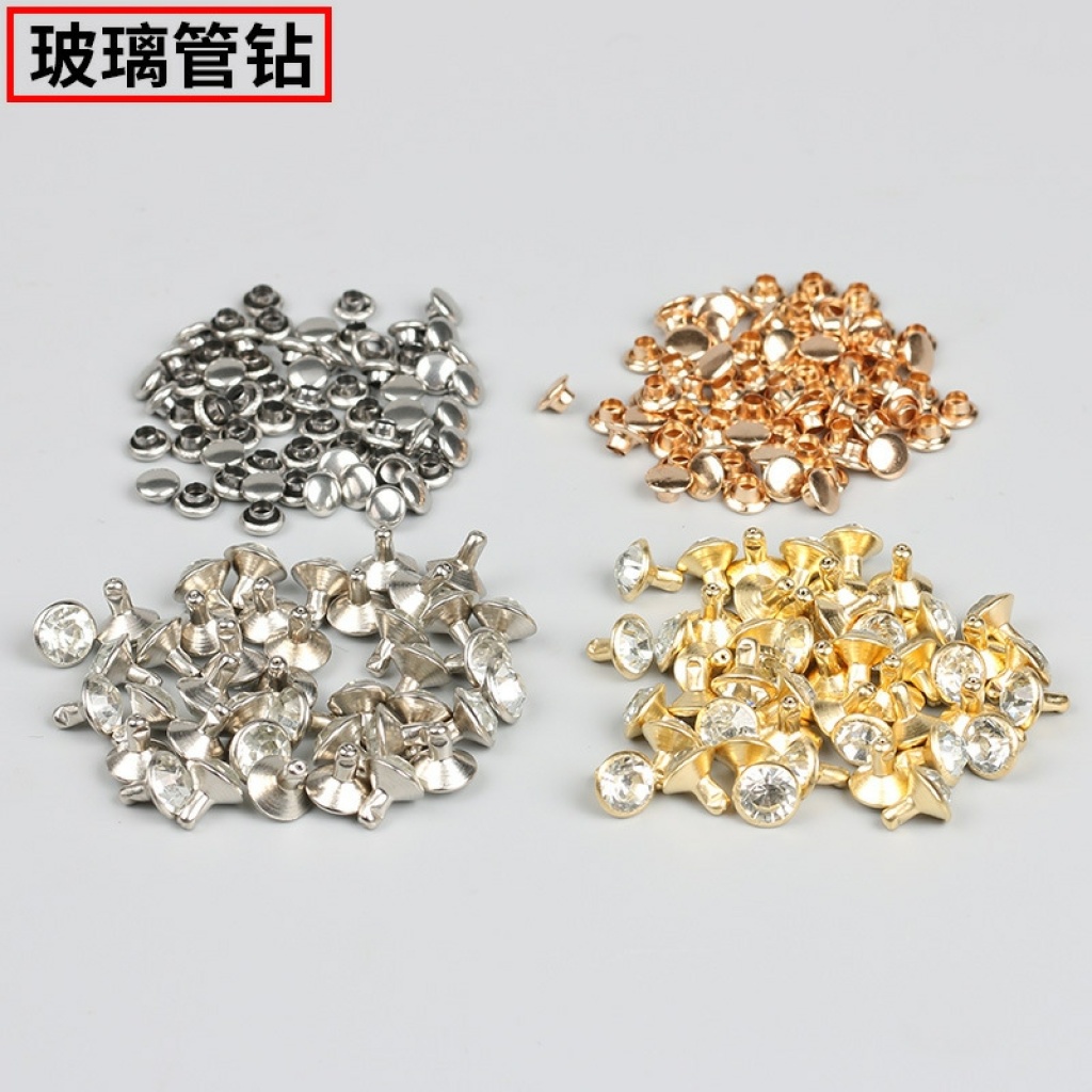 Factory Cross-Border Rhinestone Rhinestone Rhinestone Rhinestone Rivet Grade A Diamond Silver Golden Edge Drill Bit Flowering with Diamond Hit Cap Nail Factory Cross-Border Rhinestone Rhinestone Rhinestone Rhinestone Rivet Grade A Diamond Silver Golden Edge Drill Bit Flowering with Diamond Hit Cap Nail