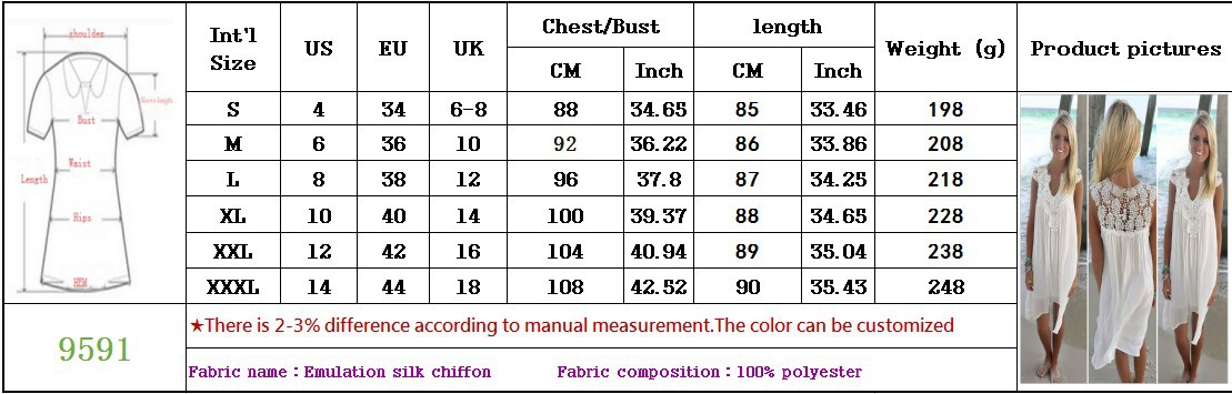 dress with cutout Hook flower Beach dress sexy lace patchwork dress Chiffon dress with cutout hook flower Beach dress
