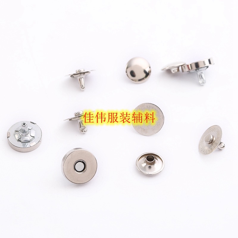 Double-Sided Rivet Magnetic Buckle Double-Sided Cap Nail Magnetic Snap 1.4/1.8cm Factory Supply Double-Sided Rivet Magnetic Buckle Double-Sided Cap Nail Magnetic Snap 1.4/1.8cm Factory Supply