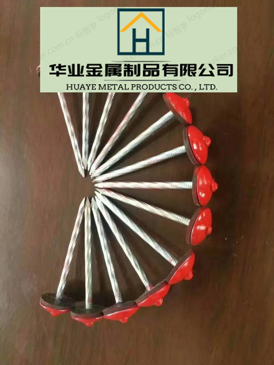 Corrugated nail cap cap nail