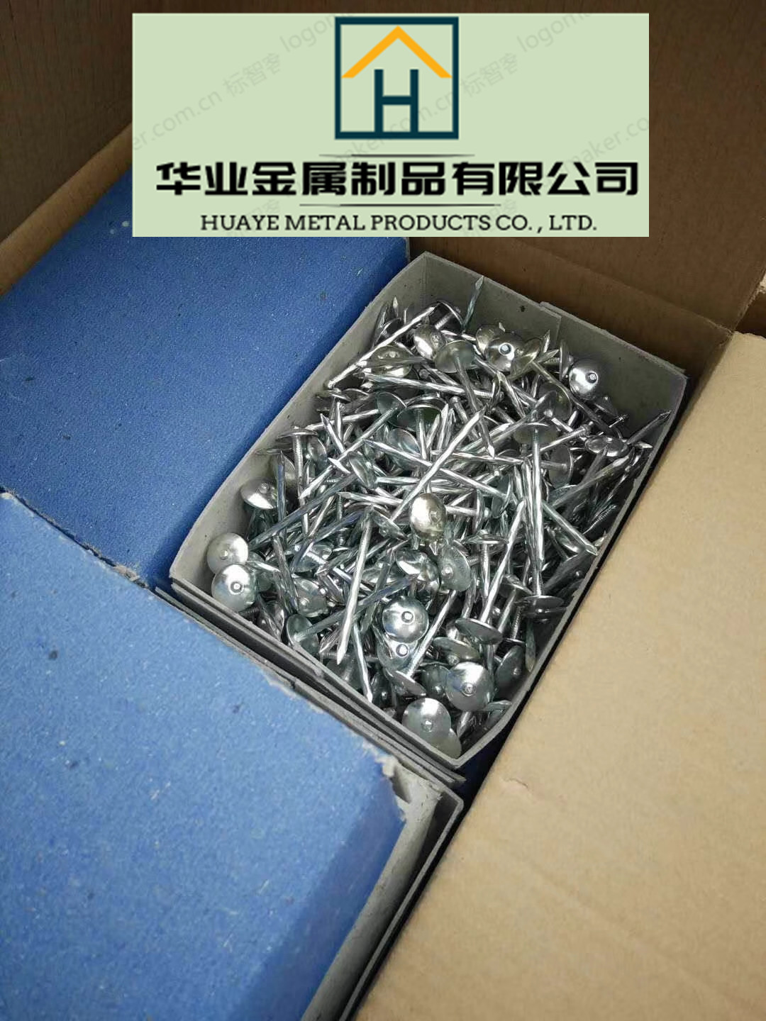 Corrugated nail cap cap nail