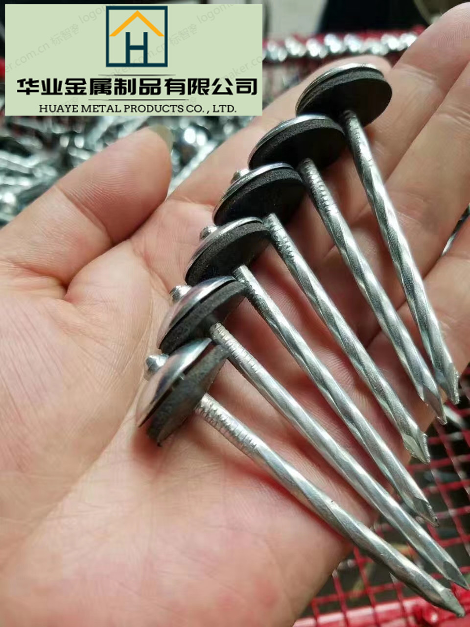 Corrugated nail cap cap nail