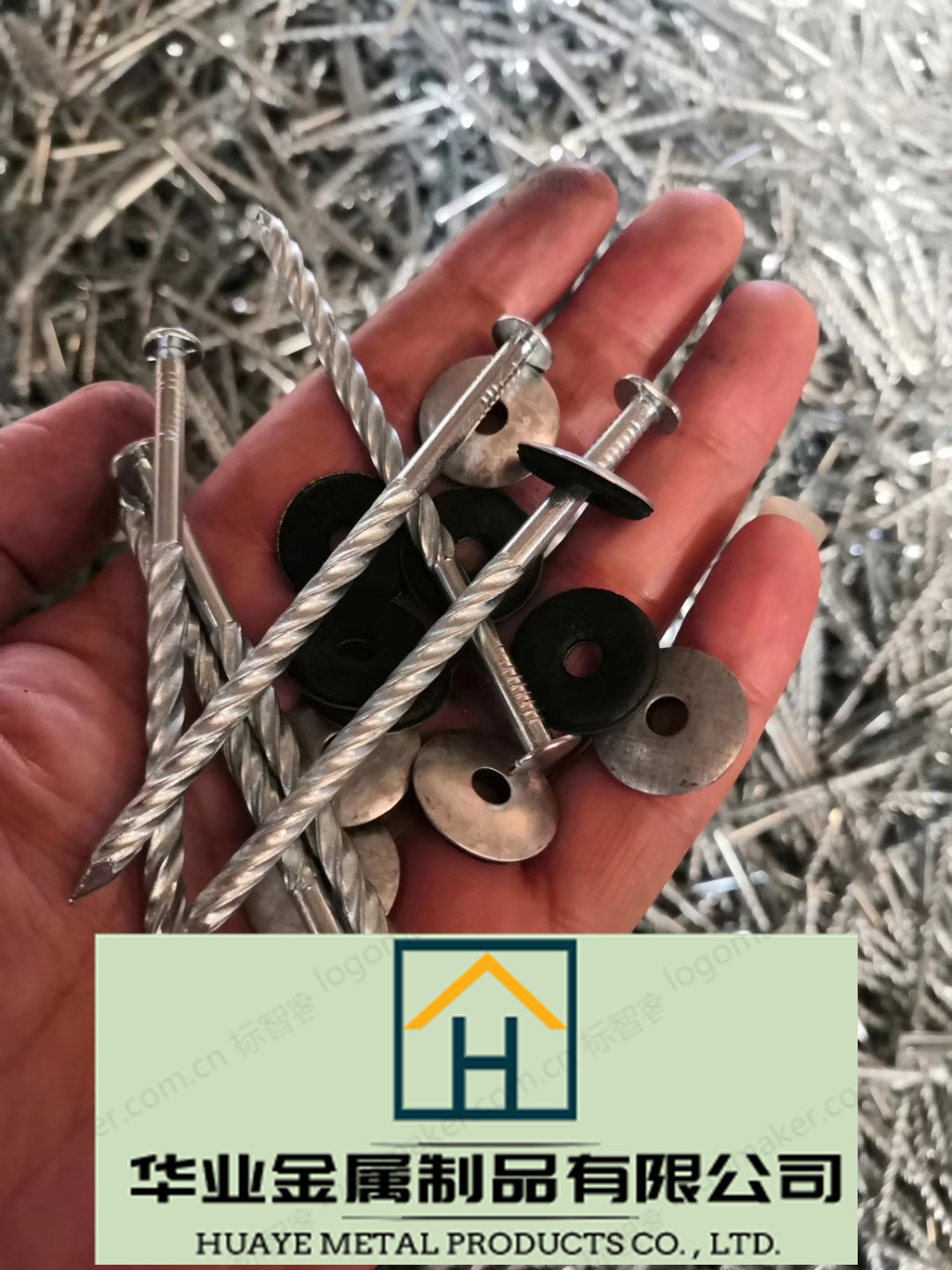 Corrugated nail cap cap nail