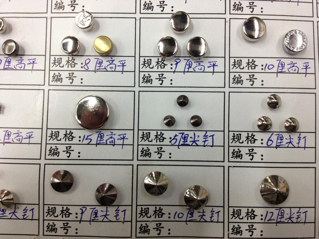 Apparel accessories cap nail