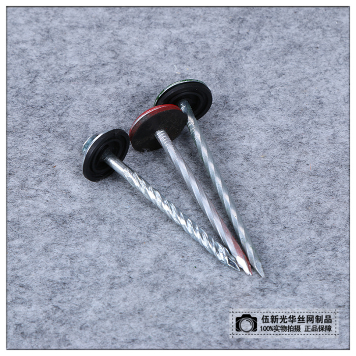 Factory Direct Sales Big Head Nail Roofing Nail with Cap Nail Factory Direct Sales Big Head Nail Roofing Nail with Cap Nail