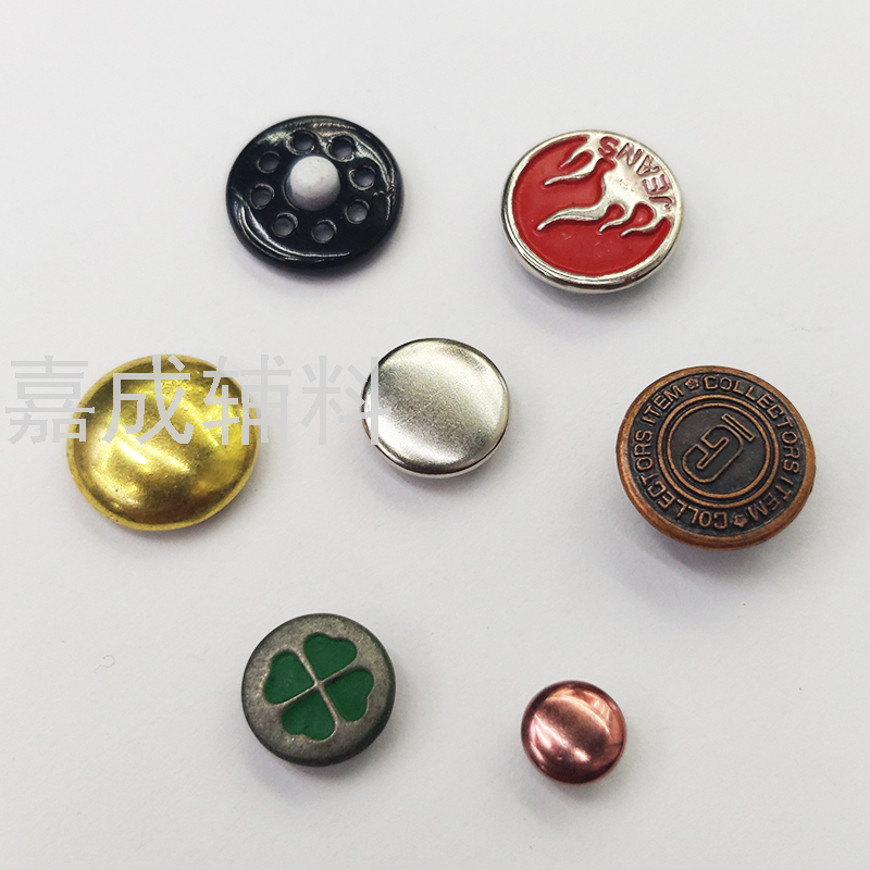 Corner Nail Mushroom Nail Riveting Cap Nail Jeans Pocket Button Grass Cap Nail Concave-Convex Beads