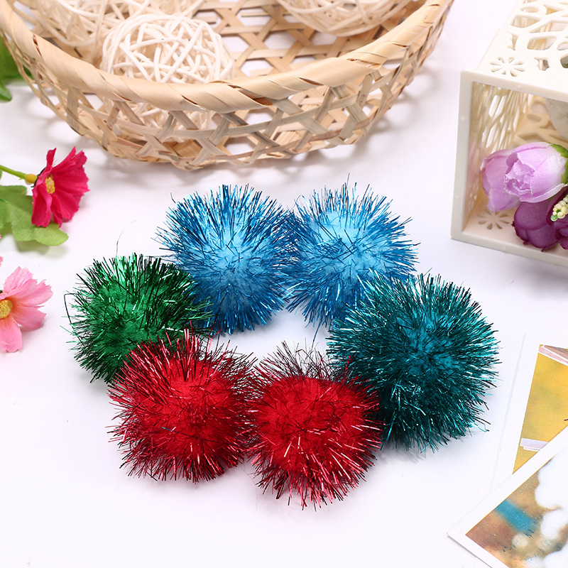 Wool ball accessories accessories accessories accessories apparel accessories gold apparel accessories gold silk polypropylene line MAO qiu spot 4cm MAO qiu manufacturers direct selling