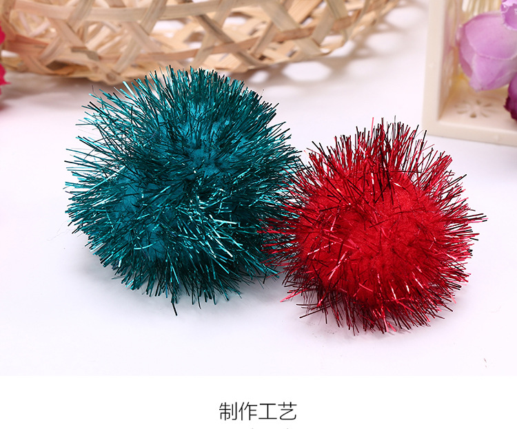 Wool ball accessories accessories accessories accessories apparel accessories gold apparel accessories gold silk polypropylene line MAO qiu spot 4cm MAO qiu manufacturers direct selling
