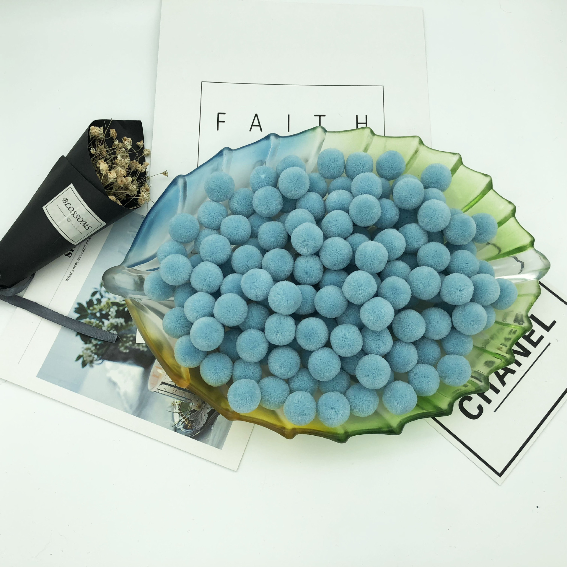 Wholesale color nylon machine repair ball ball high elastic polyester silk wool ball clothing toys diy ball ball