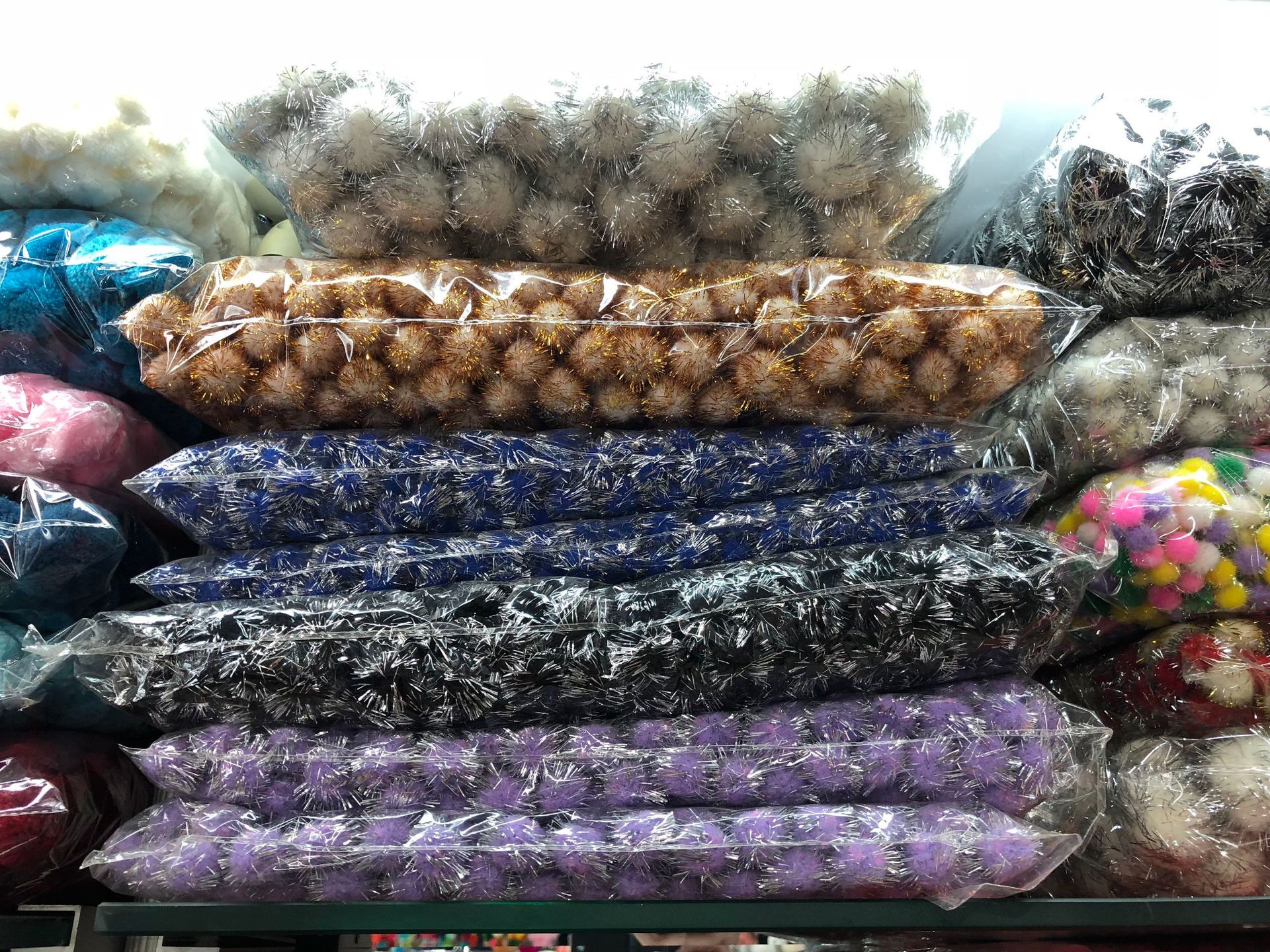 Wholesale color nylon machine repair ball ball high elastic polyester silk wool ball clothing toys diy ball ball