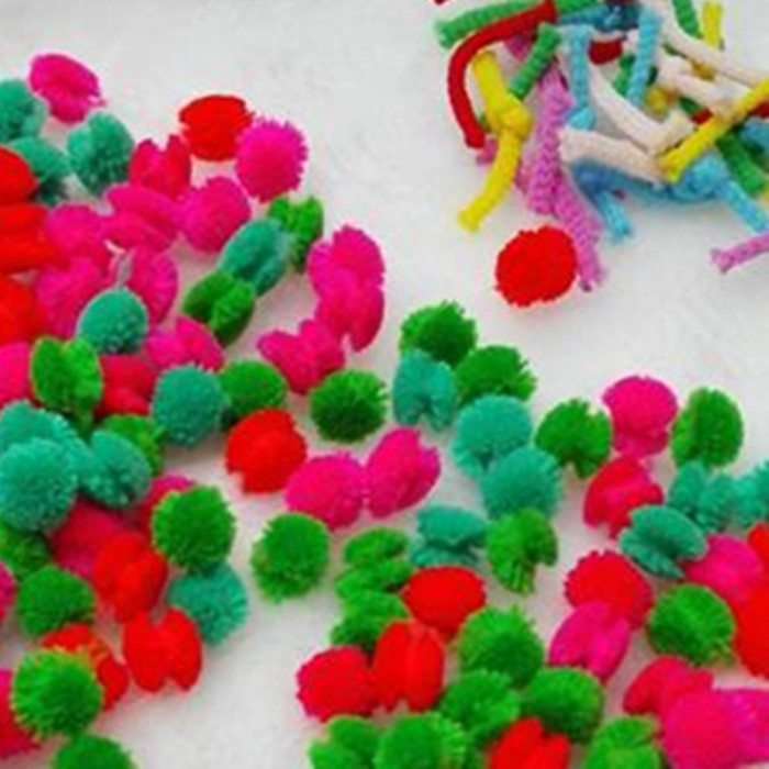 Direct 1.5cm Maomao Nini acrylic cashmere wool ball Direct 1.5cm Maomao Nini acrylic cashmere wool ball