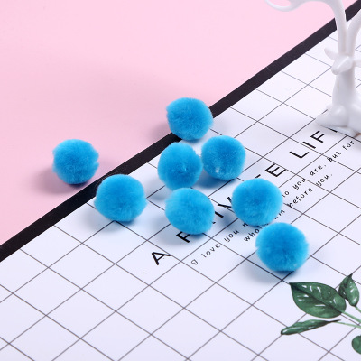 Acrylic hair ball Christmas wool ball artificial plush ball manufacturers direct winter hat accessories