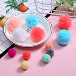 Acrylic hair ball Christmas wool ball artificial plush ball manufacturers direct winter hat accessories