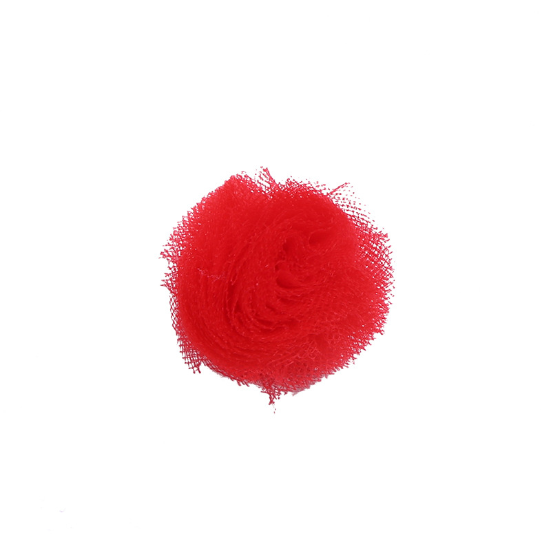 .net wool ball, Net yarn ball earrings accessories Net cloth plush ball multi - color wool ball manufacturers direct sales