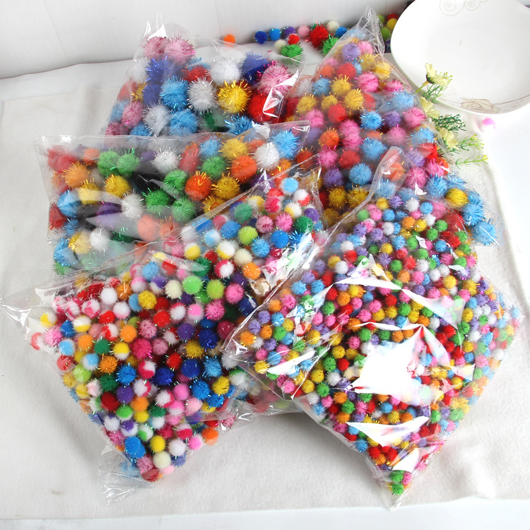 Factory Direct Sales Gold Wool Ball Glitter Ball in Stock