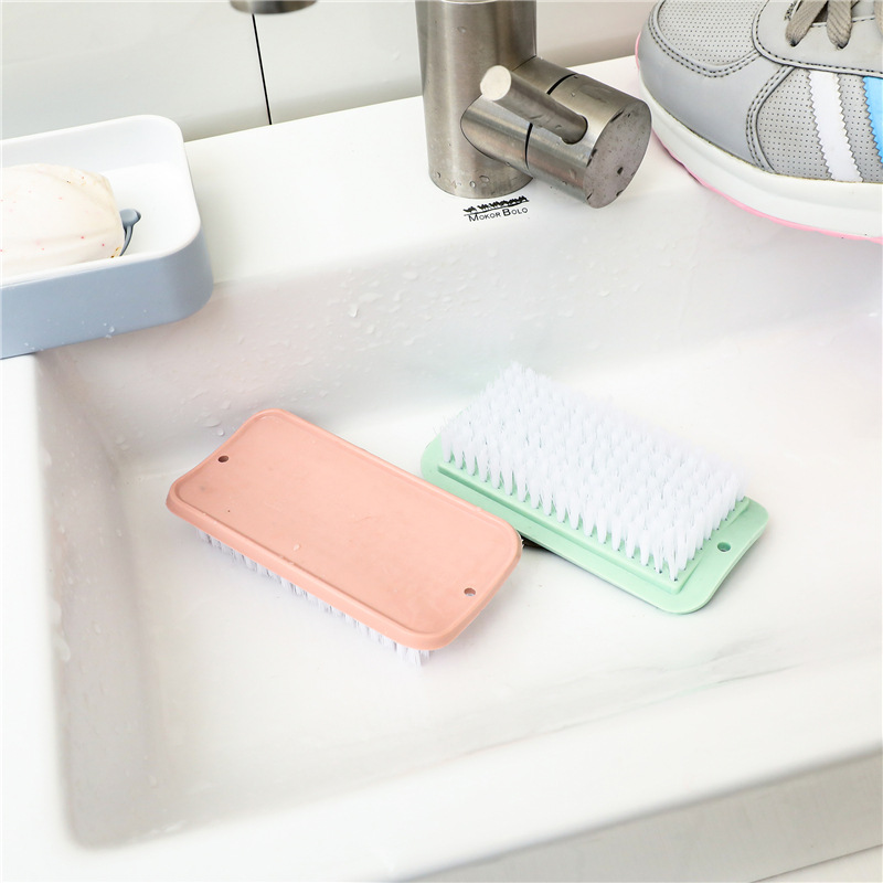Household Soft Fur Clothes Cleaning Brush Plastic Large Flat Scrubbing Brush Clothes Collar Cuff Cleaning Brush Shoes Scrubbing Brush Shoe Brush