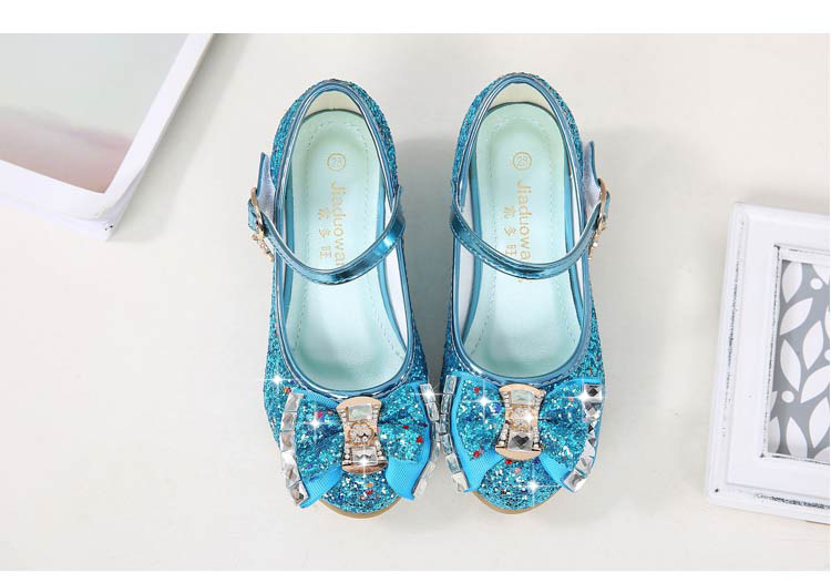 Autumn 2020 New Girls Small High Heel Shoes Sequin Shoes Surface Bow Decoration Children's Dance Shoes Autumn 2020 New Girls Small High Heel Shoes Sequin Shoes Surface Bow Decoration Children's Dance Shoes