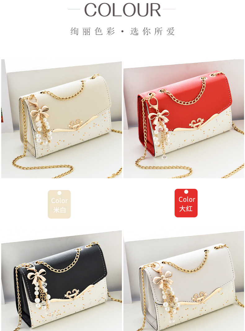 One Piece Dropshipping Bag Women's Bag Wholesale Messenger Bag Sequin Shoulder Bag Korean Style Women's Shoulder Bag Mobile Phone Bag Coin Purse