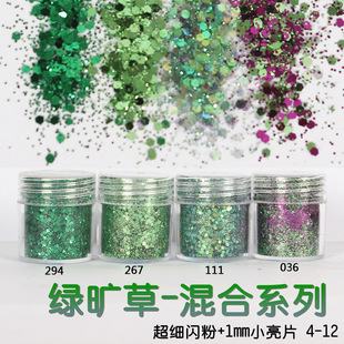 Glitter Powder Flash Powder Nail Ornament Sequin Gradient Set Laser Gel Nail Polish Makeup Epoxy Slim