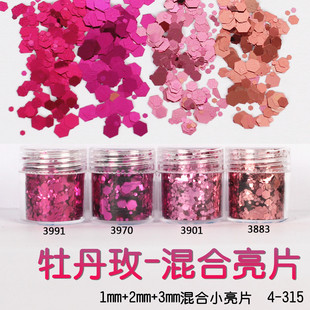 Glitter Powder Flash Powder Nail Ornament Sequin Gradient Set Laser Gel Nail Polish Makeup Epoxy Slim