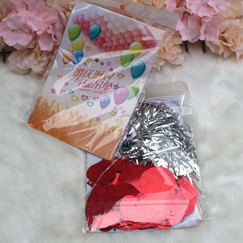 Wedding Wedding and Wedding Room Decoration Atmosphere Layout Balloon Rain Silk Pendant Sequin Pendant Wholesale Wedding Wedding and Wedding Room Decoration Atmosphere Layout Balloon Rain Silk Pendant Sequin Pendant Wholesale