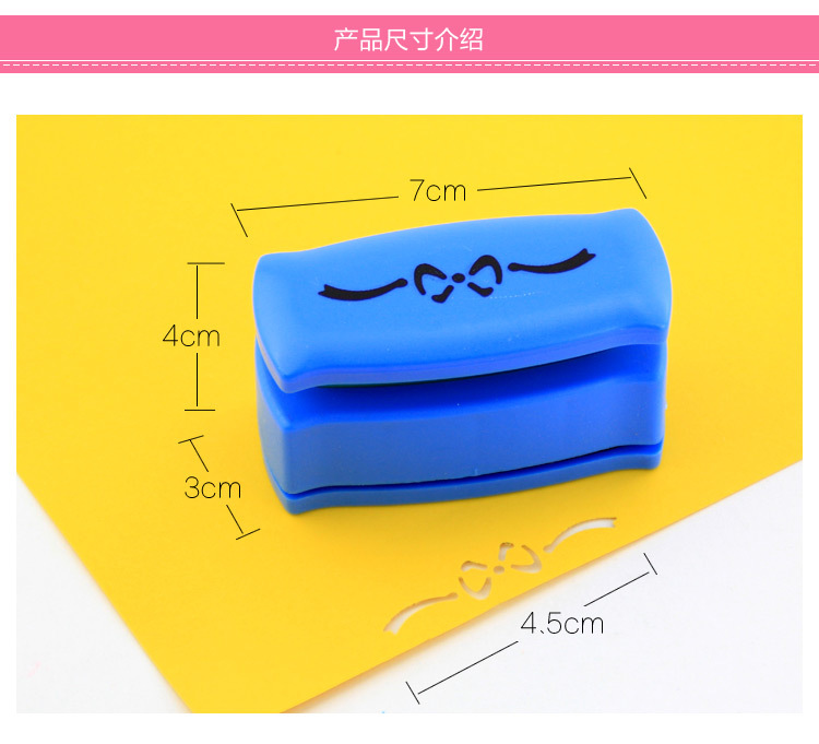 Wholesale: Edge Pattern Knurling Tool Border Craft Punch Lace Cutout Knurling Tool Kindergarten DIY Handmade Material