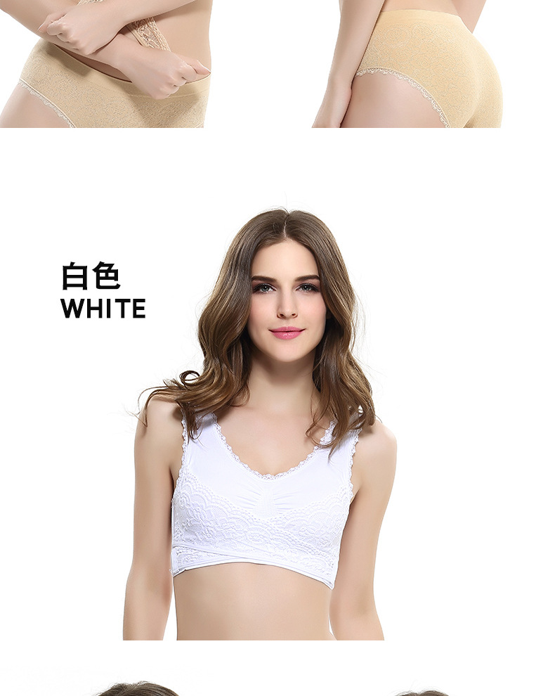 Cross Side Buckle Lace Edge No Steel Ring Large Size Sports Brassiere Super Gathered Adjustable Yoga Vest Underwear Cross Side Buckle Lace Edge No Steel Ring Large Size Sports Brassiere Super Gathered Adjustable Yoga Vest Underwear