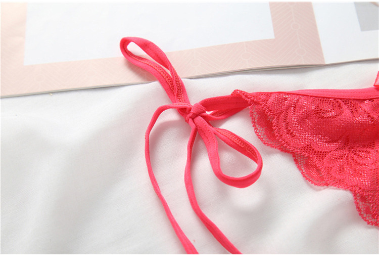 Sexy Lacing Open T-Back T-Shaped Panties Women's Underwear Transparent Low Waist Large Size Sexy Lace Edge Strap Underwear Sexy Lacing Open T-Back T-Shaped Panties Women's Underwear Transparent Low Waist Large Size Sexy Lace Edge Strap Underwear
