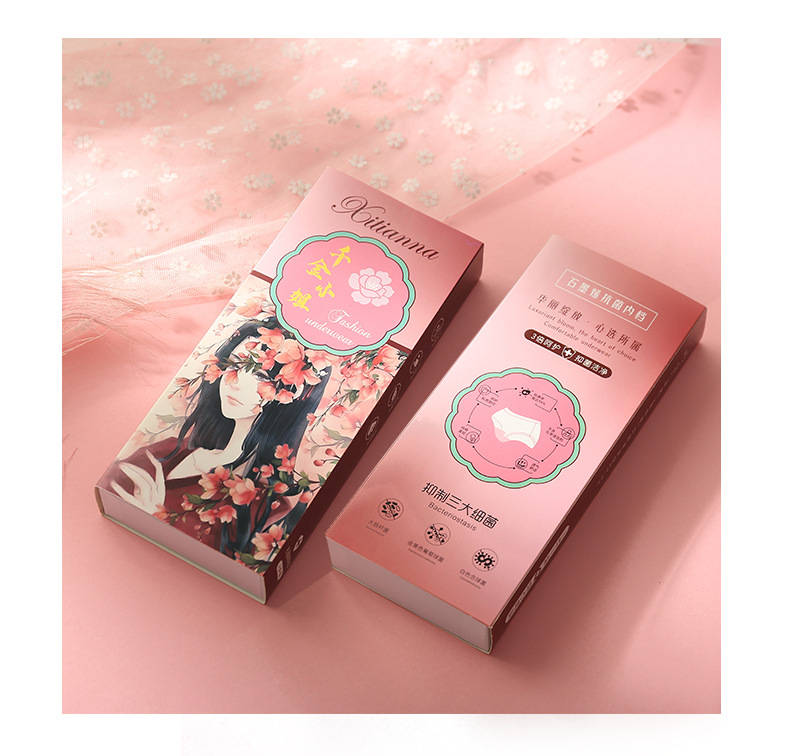 Pack Of Four Pairs Miss Qianjin Sweet Bowknot Underwear Girl Graphene Cotton Stall Breathable Macaron Briefs Pack Of Four Pairs Miss Qianjin Sweet Bowknot Underwear Girl Graphene Cotton Stall Breathable Macaron Briefs