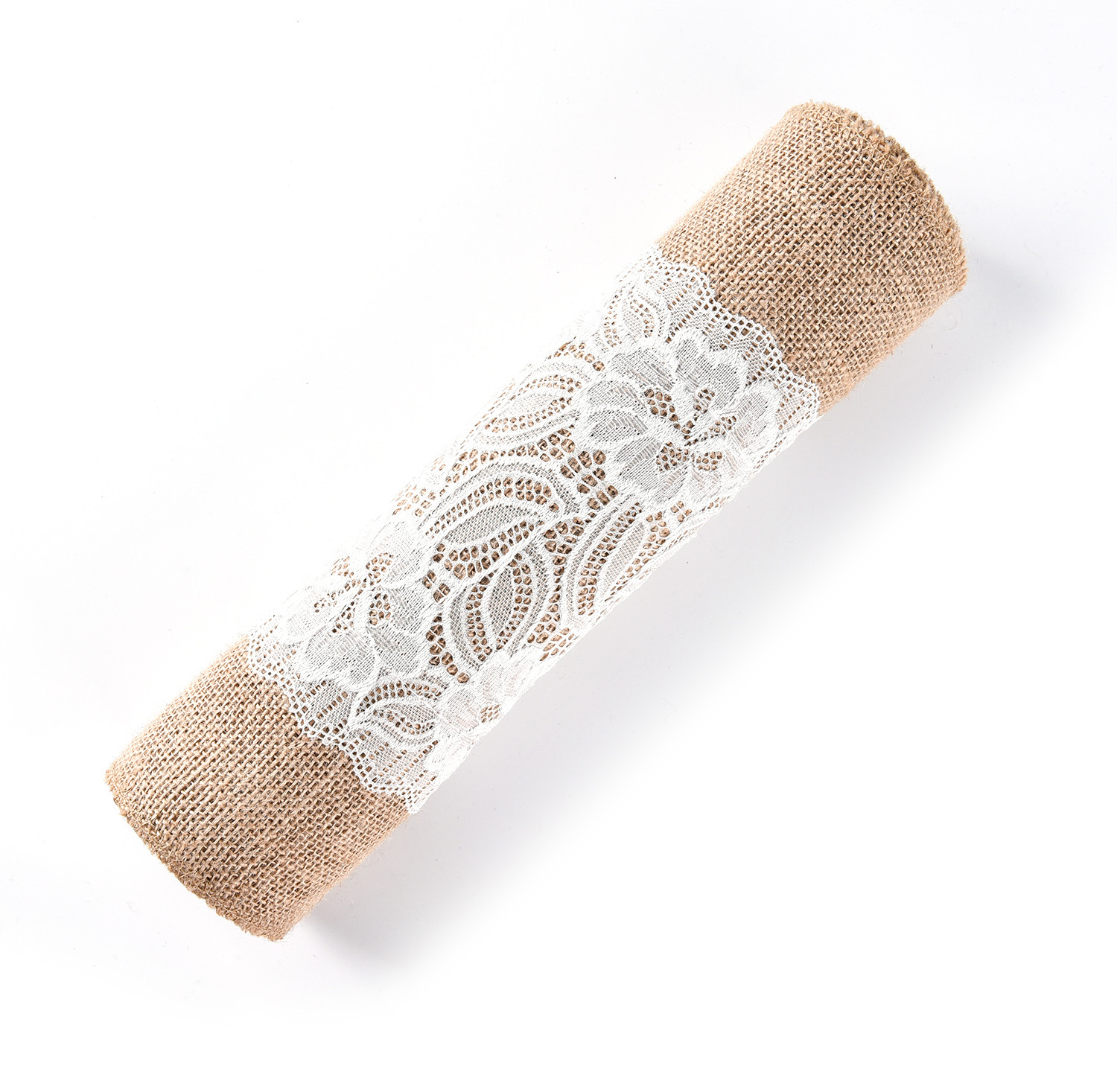 Lace Linen Volume Lace Jute Roll, Burlap Roll, Table Mat, Placemat, Lace Edge, Different Color and Size Lace Optional