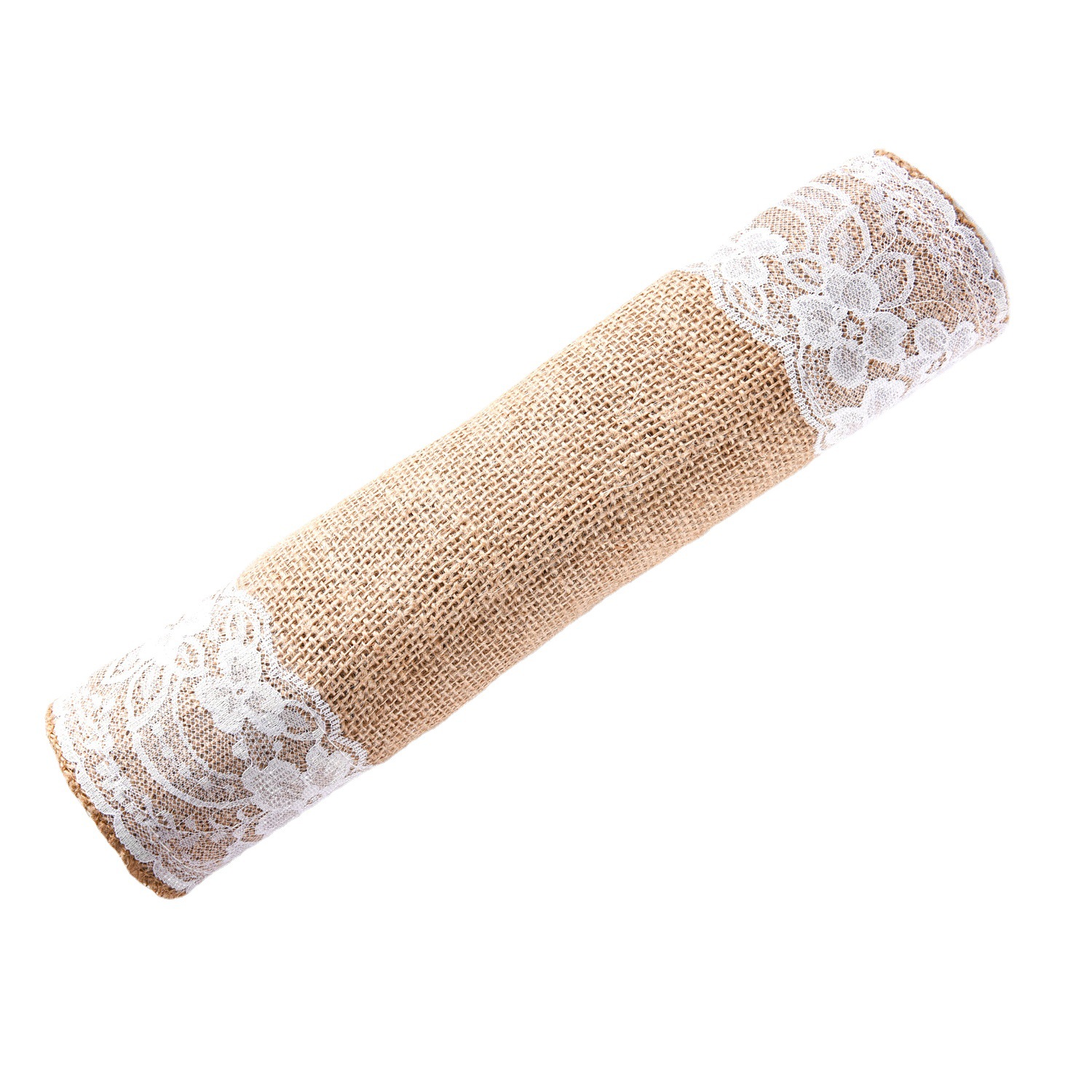 Lace Linen Volume Lace Jute Roll, Burlap Roll, Table Mat, Placemat, Lace Edge, Different Color and Size Lace Optional
