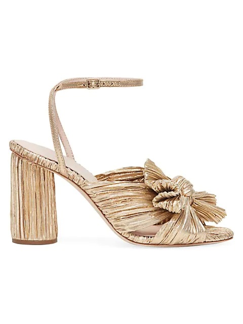 2021 French Foreign Trade Cross-Border New Arrival European and American Fashion Sandals Thick Heel Bowknot Fairy Silk Sandals Retro Fairy Shoes