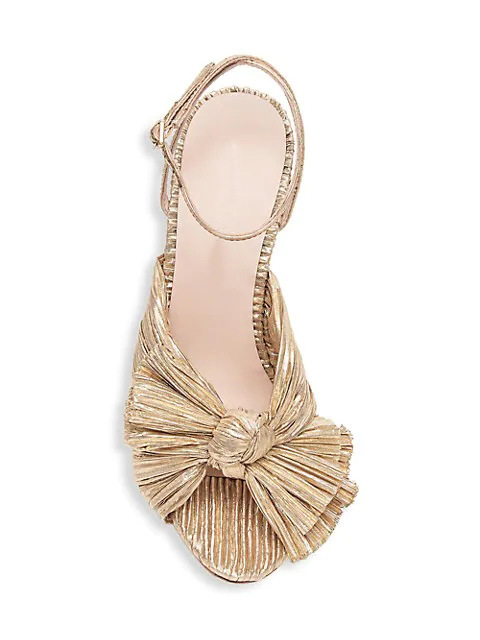 2021 French Foreign Trade Cross-Border New Arrival European and American Fashion Sandals Thick Heel Bowknot Fairy Silk Sandals Retro Fairy Shoes