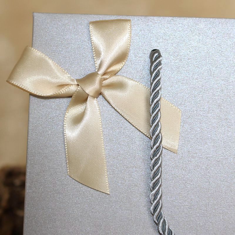 INS Style Gift Bag Portable Paper Bag High-End Exquisite Bowknot Shopping Large Vertical In Stock