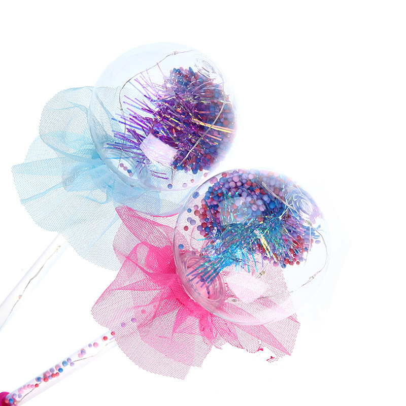 Luminous magic Wand colorful Flash Bobble Ball Fairy BowKnot Star Ball Children's Toy Web Celebrity Wholesale Luminous magic Wand colorful Flash Bobble Ball Fairy BowKnot Star Ball Children's Toy Web Celebrity Wholesale