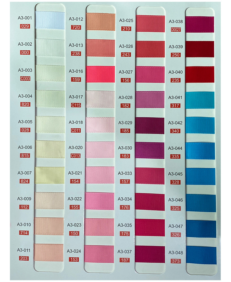 Printing Ribbon  Color Ribbed Band Cake Bouquet Gift Box Strap Color Small Bowknot Ribbon Ribbon Wholesale