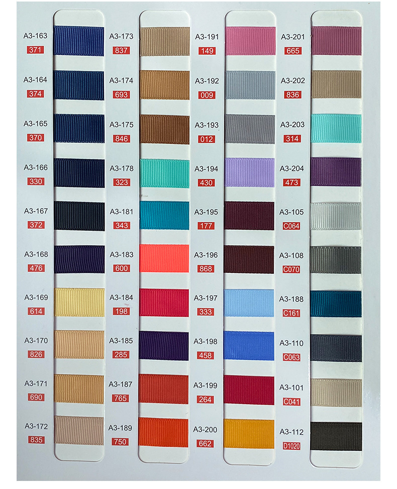 Printing Ribbon  Color Ribbed Band Cake Bouquet Gift Box Strap Color Small Bowknot Ribbon Ribbon Wholesale