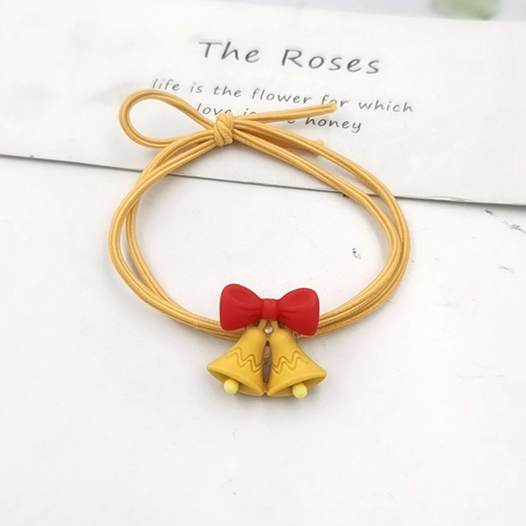 New Birth Year Hair Ring ThreeDimensional Christmas Tree Gift Hair Rope Female TwoinOne Bowknot Headband CrossBorder