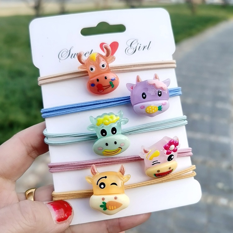 New Birth Year Hair Ring ThreeDimensional Christmas Tree Gift Hair Rope Female TwoinOne Bowknot Headband CrossBorder