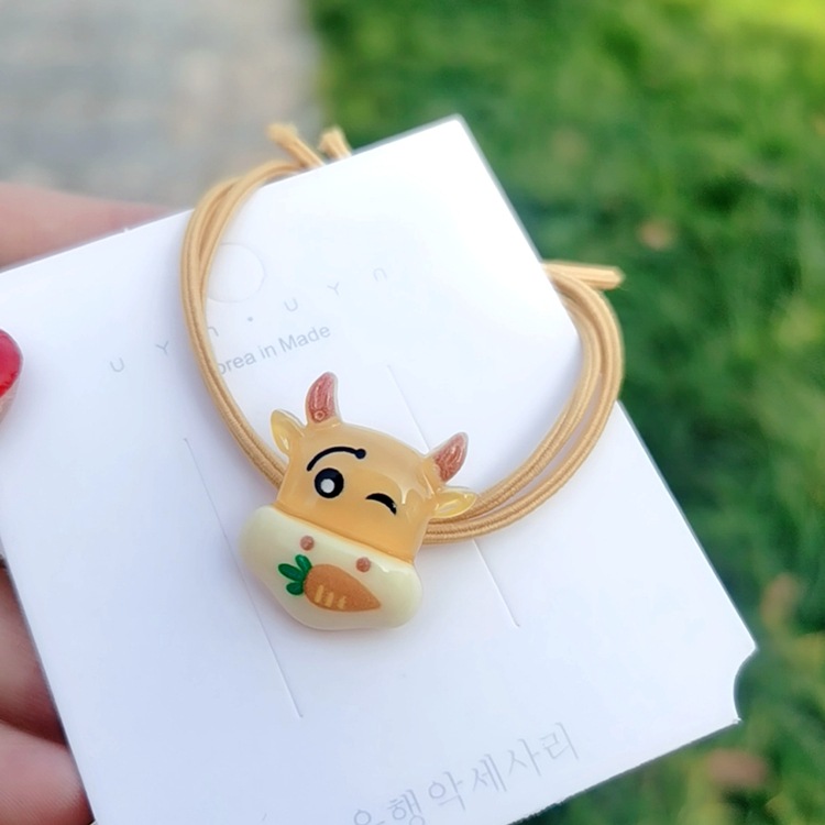 New Birth Year Hair Ring ThreeDimensional Christmas Tree Gift Hair Rope Female TwoinOne Bowknot Headband CrossBorder