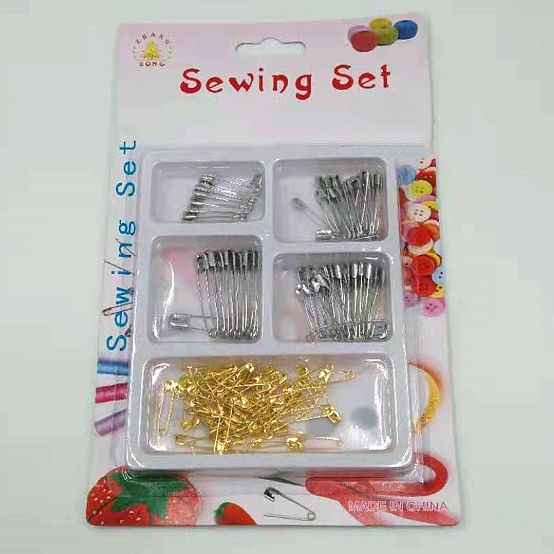 Card Gold Insurance Pin Yellow Silver Large and Small Safety 000 Miniature Invisible Clothing Tag Accessories