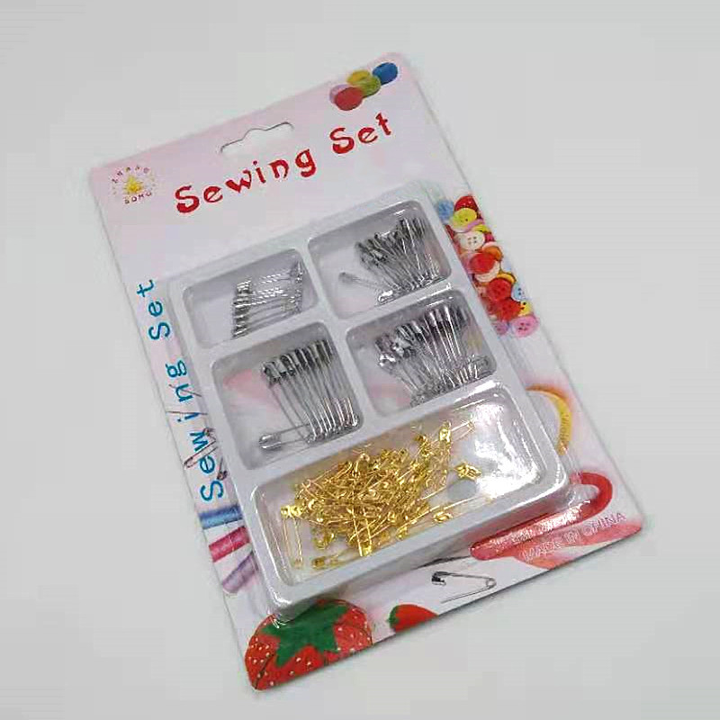 Card Gold Insurance Pin Yellow Silver Large and Small Safety 000 Miniature Invisible Clothing Tag Accessories
