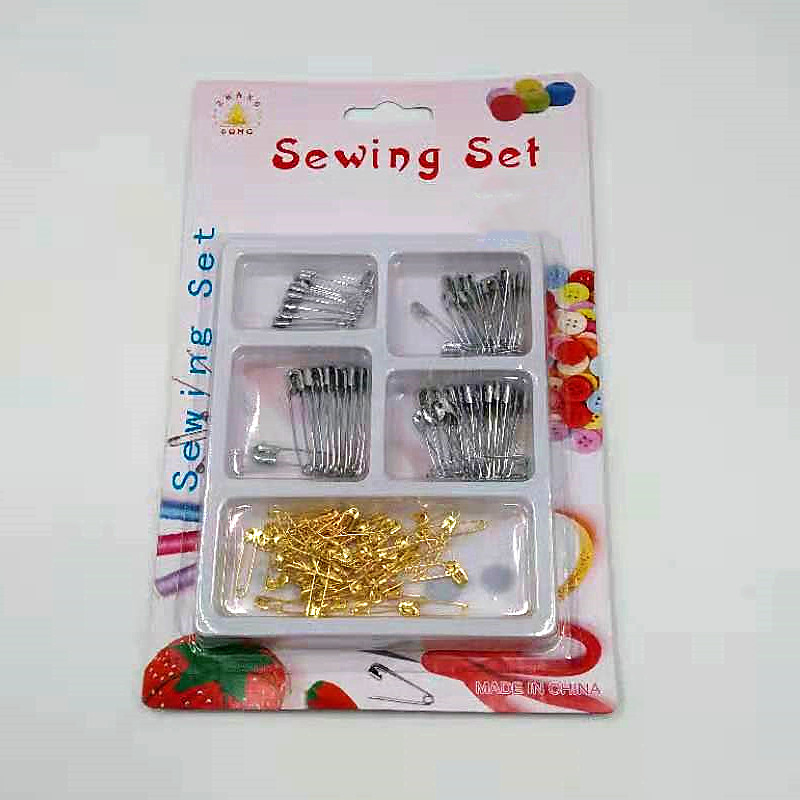 Card Gold Insurance Pin Yellow Silver Large and Small Safety 000 Miniature Invisible Clothing Tag Accessories
