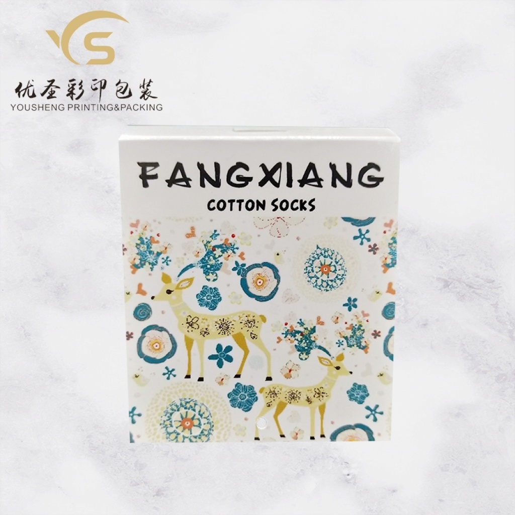 Yousheng Packaging Socks Card Head Socks Label Customization Socks Packaging Paper Card Tag Support Customization