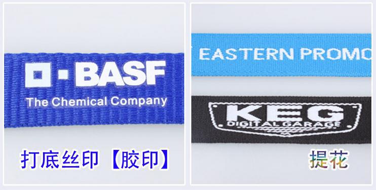 1cm Badge Lanyard Men's and Women's Work Factory Tag Lanyard Nylon Mobile Phone Lanyard