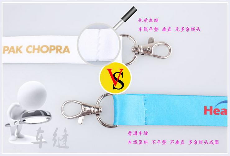 1cm Badge Lanyard Men's and Women's Work Factory Tag Lanyard Nylon Mobile Phone Lanyard